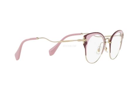 miu miu brille rosa|Miu Miu.